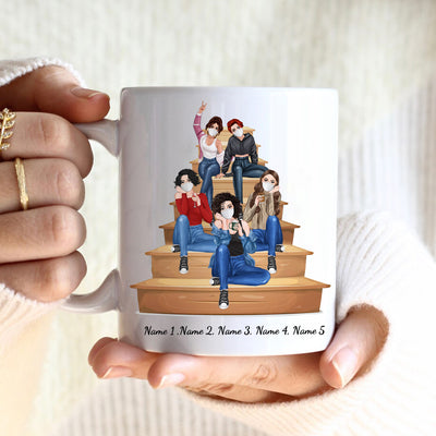 89Customized Baby It's Covid Outside Besties Personalized Mug