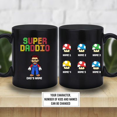 89Customized Super Daddio personalized mug