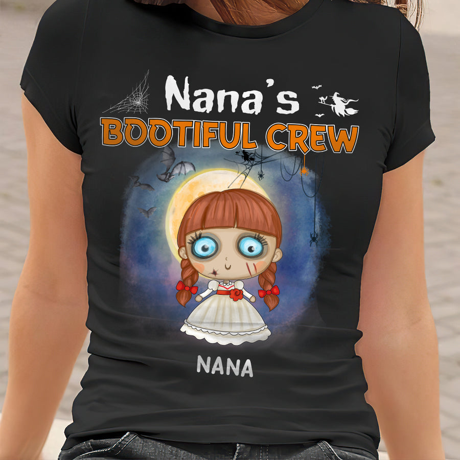 89Customized Grandma's Bootiful crew personalized shirt
