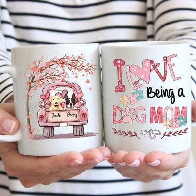 89Customized Personalized Mug Love Being A Dog Mom