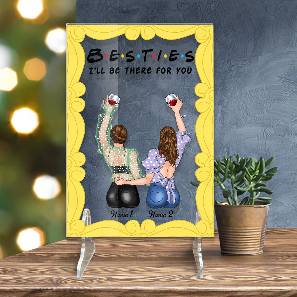 89Customized You're the Rachel to my Monica Friends Personalized Spotify Frame