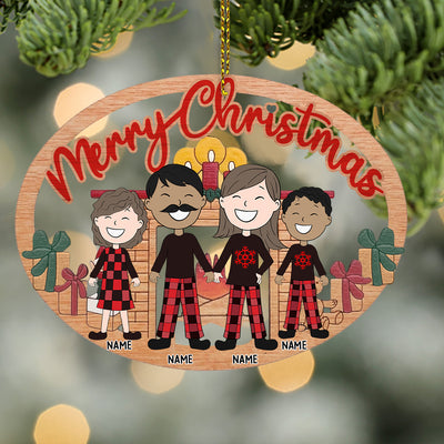 89Customized Merry Christmas Personalized Ornament