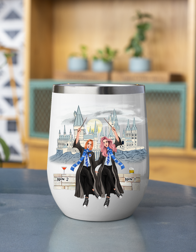 89Customized This Witch is Getting Hitched (No straw included) Wine Tumbler