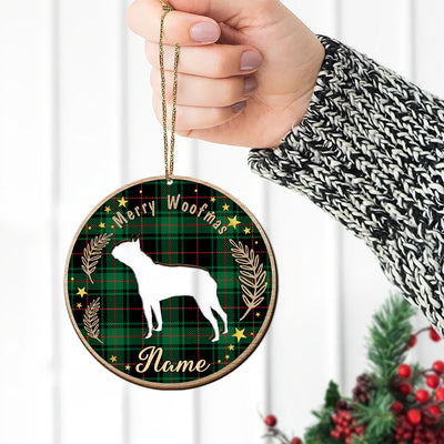 89Customized Merry Woofmas Personalized Ornament