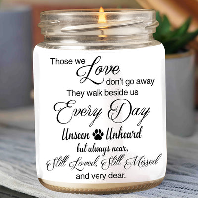 89Customized Memorial Personalized Candle