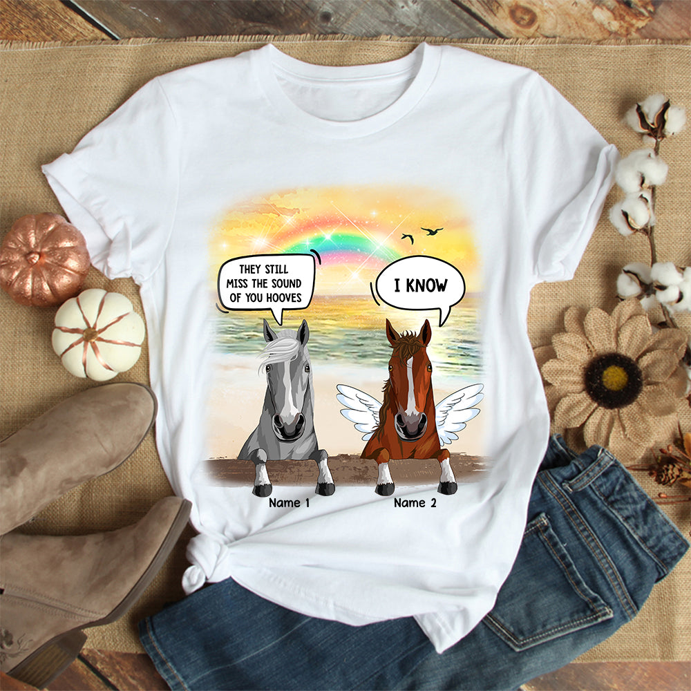 89Customized They still talk about you horses personalized shirt