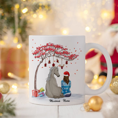89Customized Life Is Better With My Horses Personalized Mug