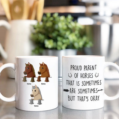 89Customized Naughty Horse Personalized Mug
