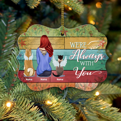 89Customized We're Always With You-Personalized Ornament