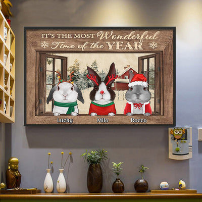 89Customized It's The Most Wonderful Time Of The Year Personalized Poster