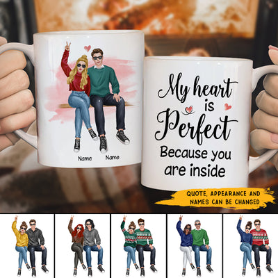 89Customized Couple Personalized Mug