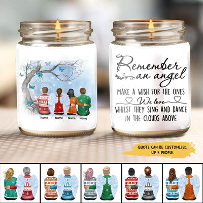 89Customized There Are Some Who Bring A Light So Great To The World That Even After They Have Gone The Light Remains Memorial Gift Personalized Candle