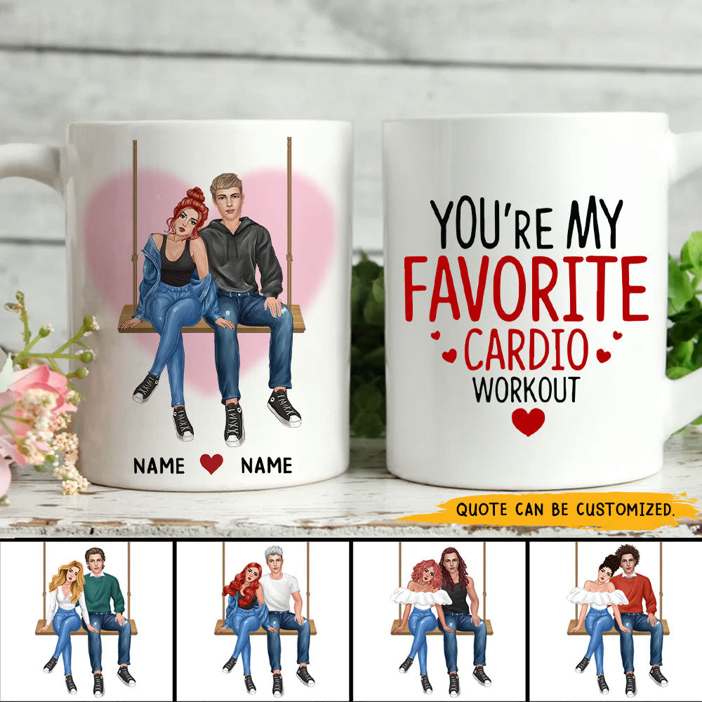 89Customized I met you I liked you I love you Funny and Naughty Gift for Him Gift for Her Personalized Mug