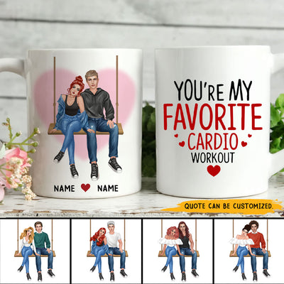 89Customized I met you I liked you I love you Funny and Naughty Gift for Him Gift for Her Personalized Mug