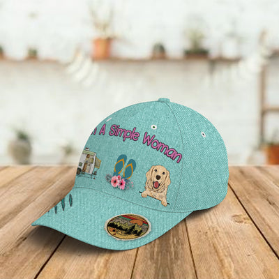 89Customized I'm a simple women Customized Cap