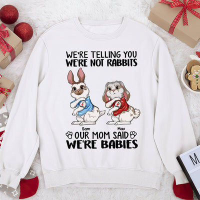 89Customized I'm a baby Rabbit Lovers Personalized Shirt