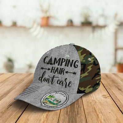 89Customized Camping hair don't care Customized Cap