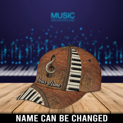 89Customized Piano Personalized Classic Cap