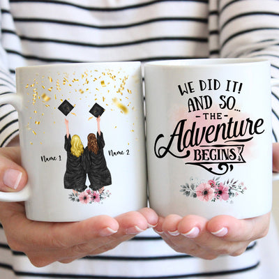 89Customized Personalized Mug 2 Best Friends Graduate