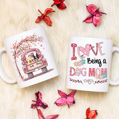 89Customized Personalized Mug Love Being A Dog Mom