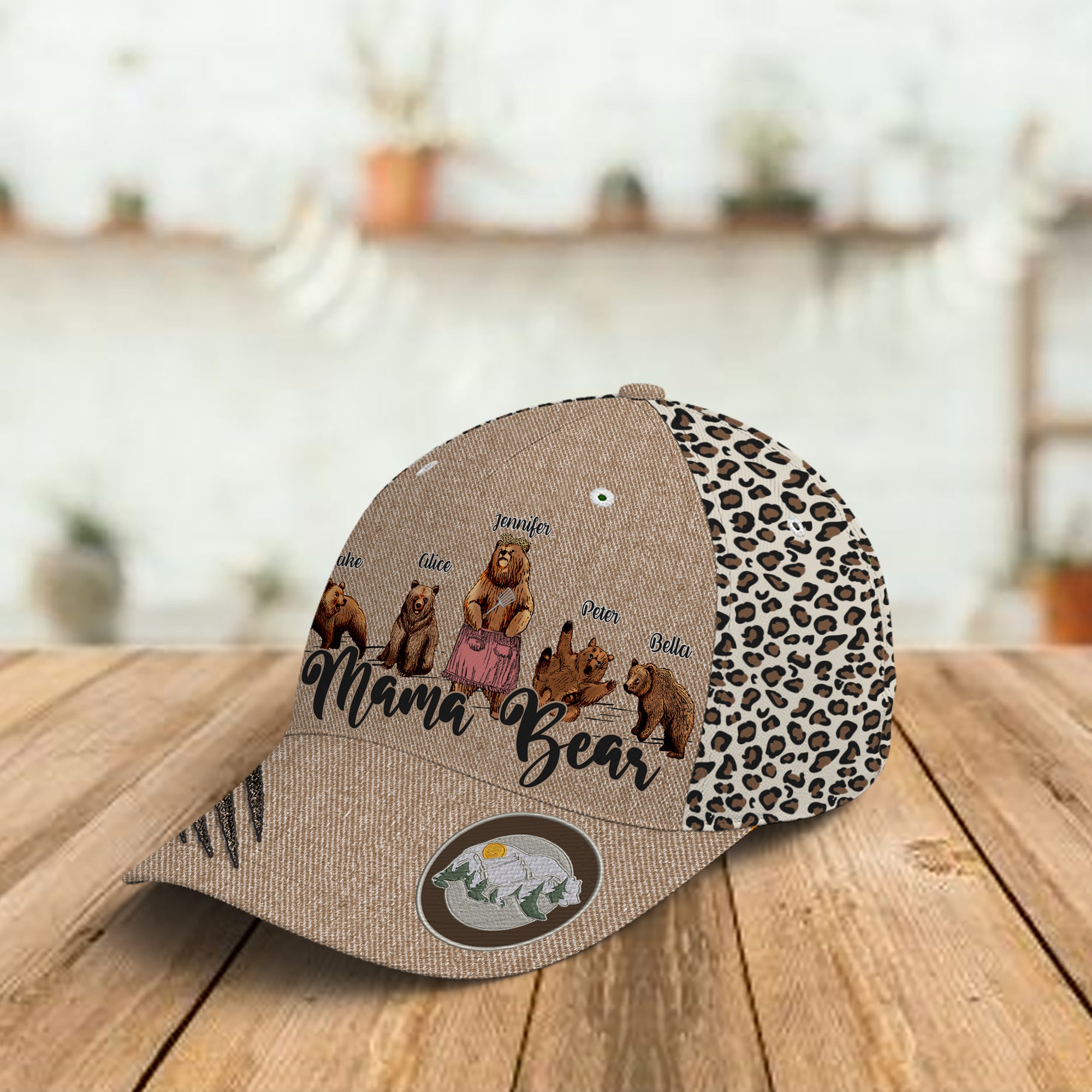 89Customized Mama Bear Customized Cap