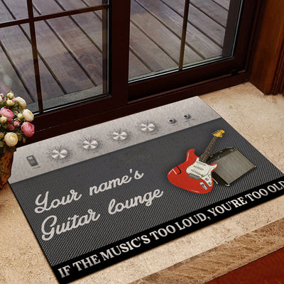 89Customized Guitar lounge amp 3D doormat 3