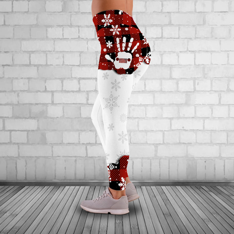 89Customized Jeep Girls Are The Reason Santa Has A Naughty List Personalized 3D Hoodie And Legging Set