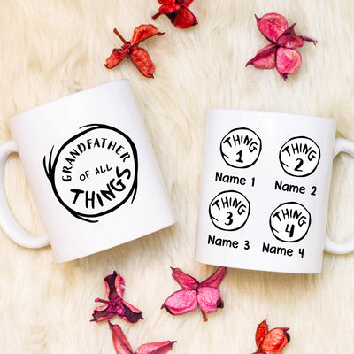 89Customized Father of all things personalized mug