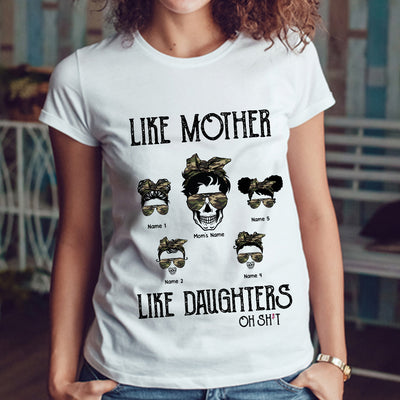 89Customized Like mother like daughters personalized shirt