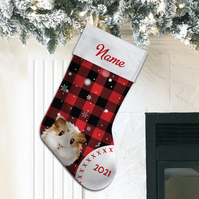 89Customized Guinea Pig Lovers Personalized Christmas Stocking