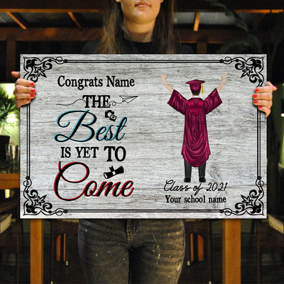 89Customized Personalized Pallet Sign Graduation The Best Is Yet To Come Girl