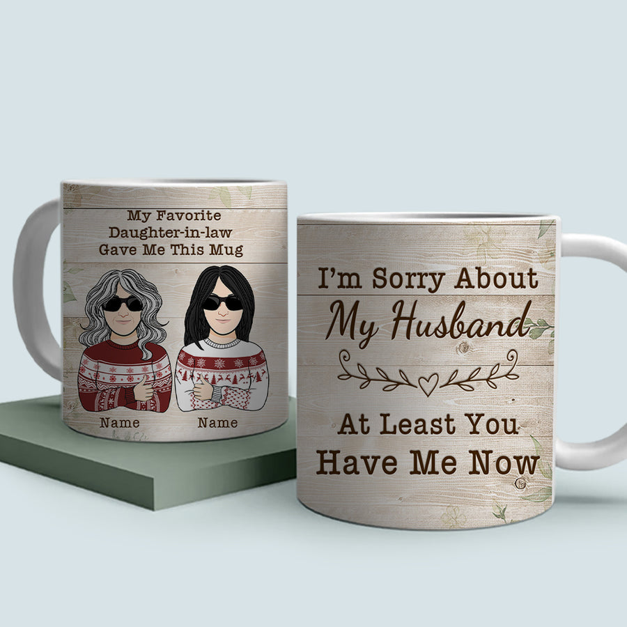 89Customized To The Best Mother In Law Personalized Mug