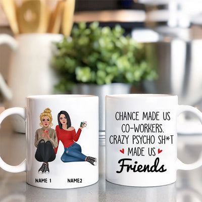 89Customized Work Besties You Are Amazing Keep That Sht Up Personalized Mug