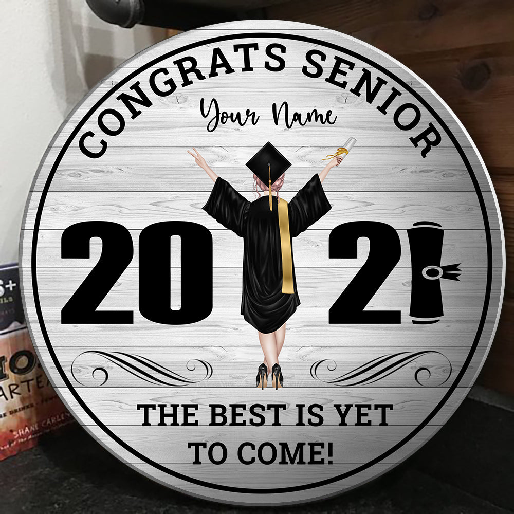 89Customized Personalized Wood Sign The Best Is Yet To Come 2021