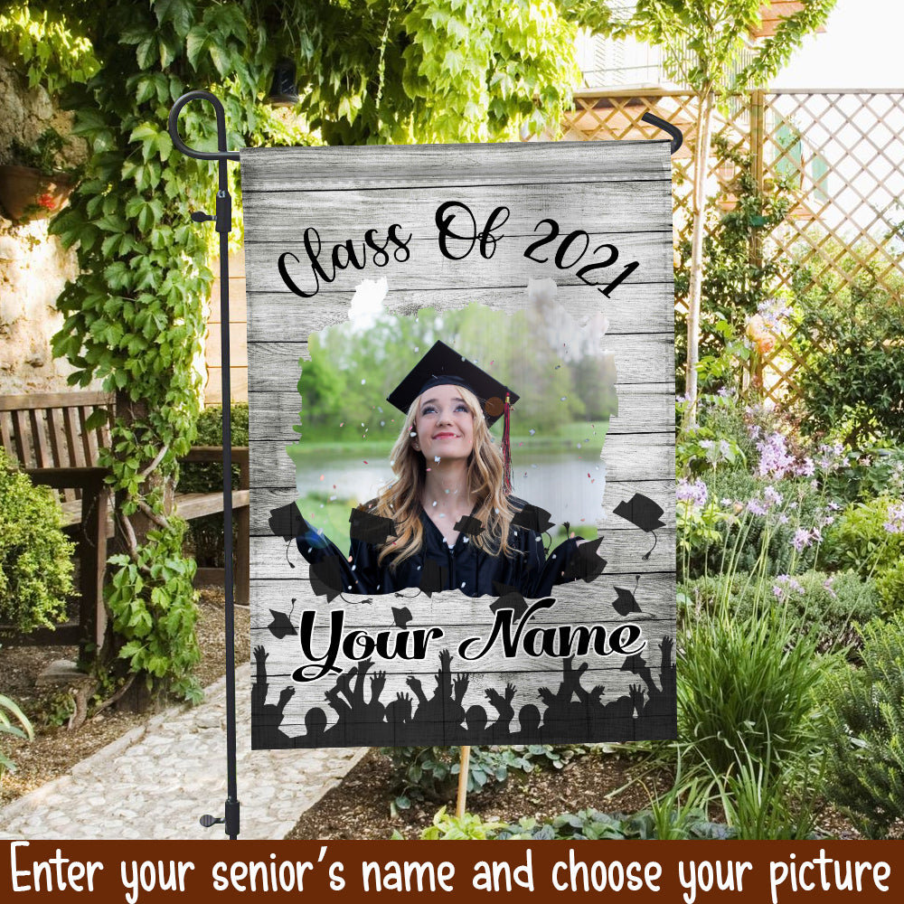 89Customized Class of 2021 graduation personalized flag