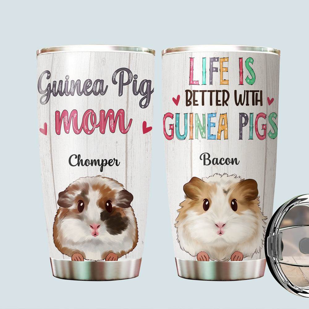 89Customized Guinea Pig Mom Personalized Tumbler