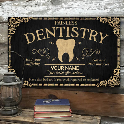 89Customized Personalized Dentist Pallet Sign