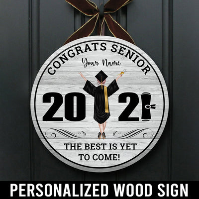 89Customized Personalized Wood Sign The Best Is Yet To Come 2021