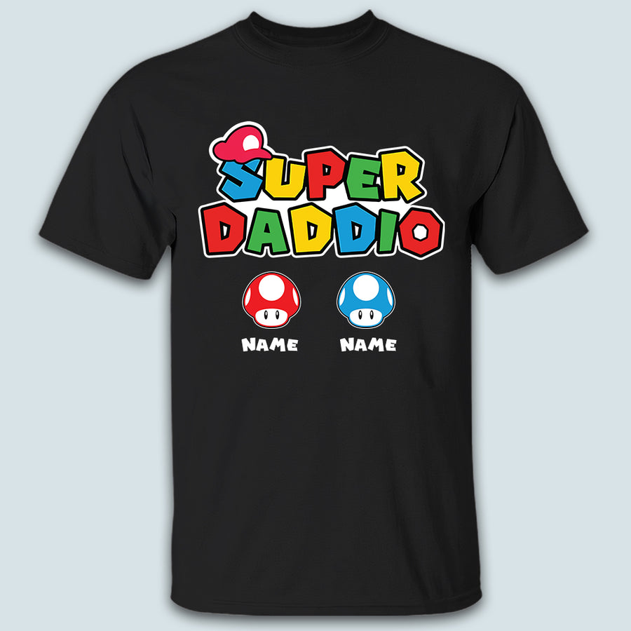 89Customized Super daddio personalized shirt