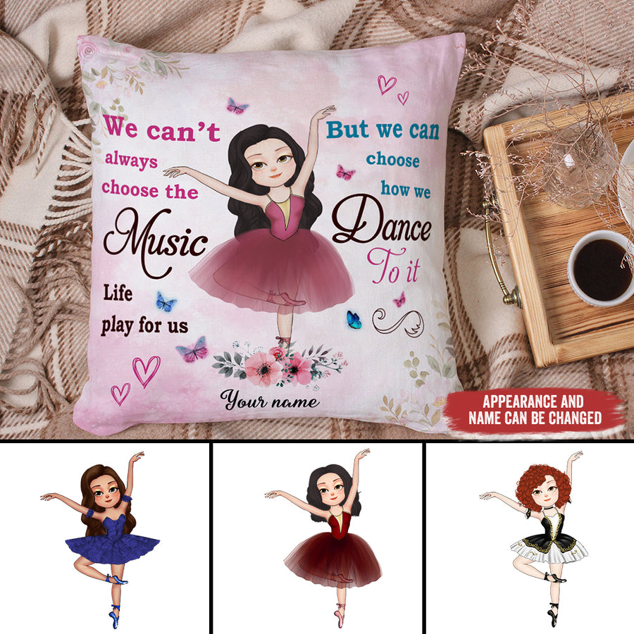 89Customized We can choose how we dance to it Customized Square Line Pillow