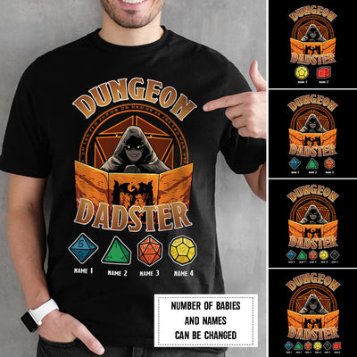 89Customized Dungeon Dadster personalized shirt