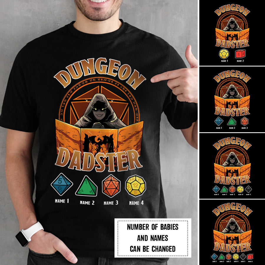 89Customized Dungeon Dadster personalized shirt
