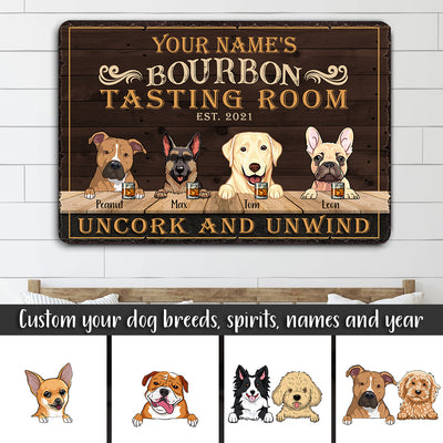 89Customized Tasting room Customized Printed Metal Sign