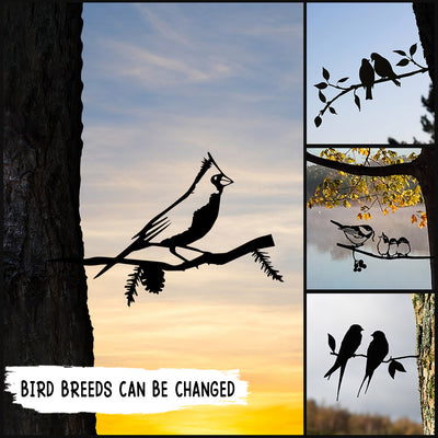 89Customized Bird Cut Metal Sign