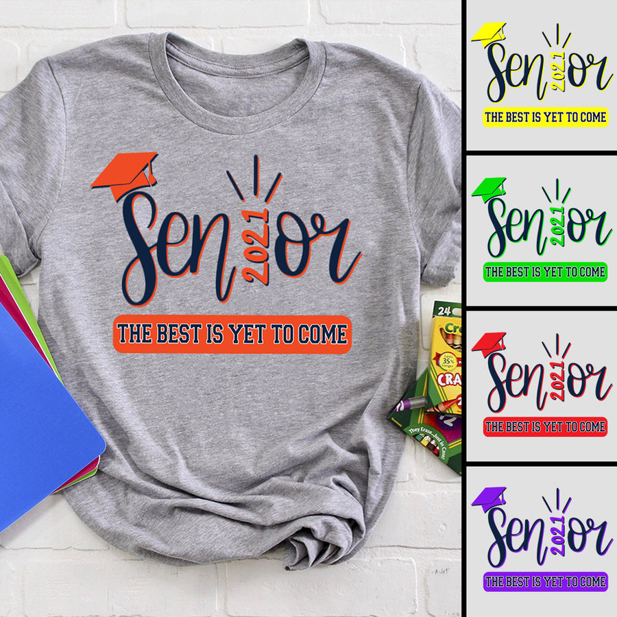 89Customized Senior The Best 2D T-shirt