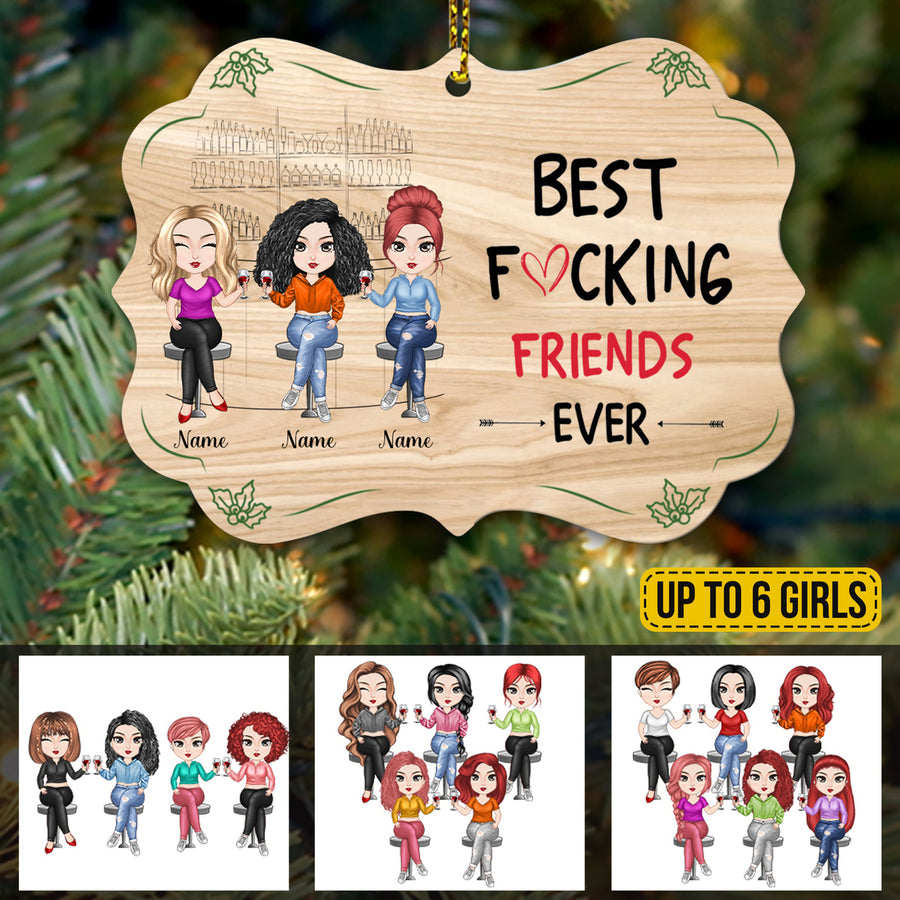 89Customized I Hate Everyone Except Us Personalized One Sided Ornament