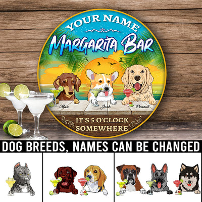 89Customized Margarita bar 2 Customized Wood Sign