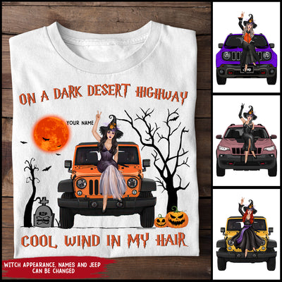 89Customized On A Dark Desert Highway Cool Wind In My Hair Personalized Shirt