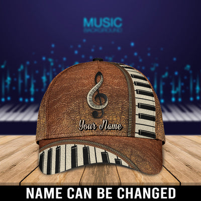89Customized Piano Personalized Classic Cap