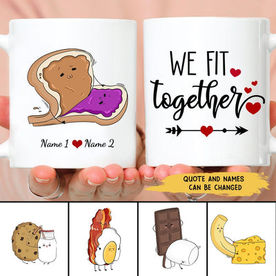 89 Customeized Funny Couple You complete me Personalized Mug
